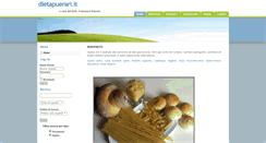 Desktop Screenshot of dietapuerari.it